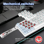 HXSJ K61 61-Key Wired Mechanical Keyboard