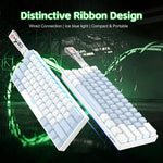 HXSJ K61 61-Key Wired Mechanical Keyboard