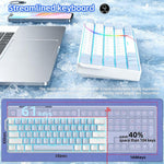 HXSJ K61 61-Key Wired Mechanical Keyboard