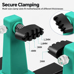 JCD Adjustable Rotating Soldering Fixture Station Circuit Board PCB Phone Motherboard Repair Holder, CBH01-G Clamp Force 0.61kg, CBH02-G Clamp Force 0.67kg, CBH03-BL Clamp Force 0.81kg