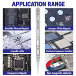 MECHANIC High-Precision Anti-Static Non-Magnetic Tweezers, G-11, G-15