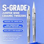 MECHANIC Anti-Static Non-Magnetic Ceramic Tweezers, SM-11, SM-17