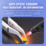 MECHANIC Anti-Static Non-Magnetic Ceramic Tweezers, SM-11, SM-17