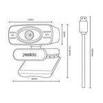 Yesido KM34 1080P 2.0MP Computer USB Webcam, KM34