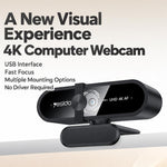 Yesido KM36 4K 12MP Computer USB Webcam, KM36