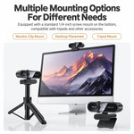 Yesido KM36 4K 12MP Computer USB Webcam, KM36
