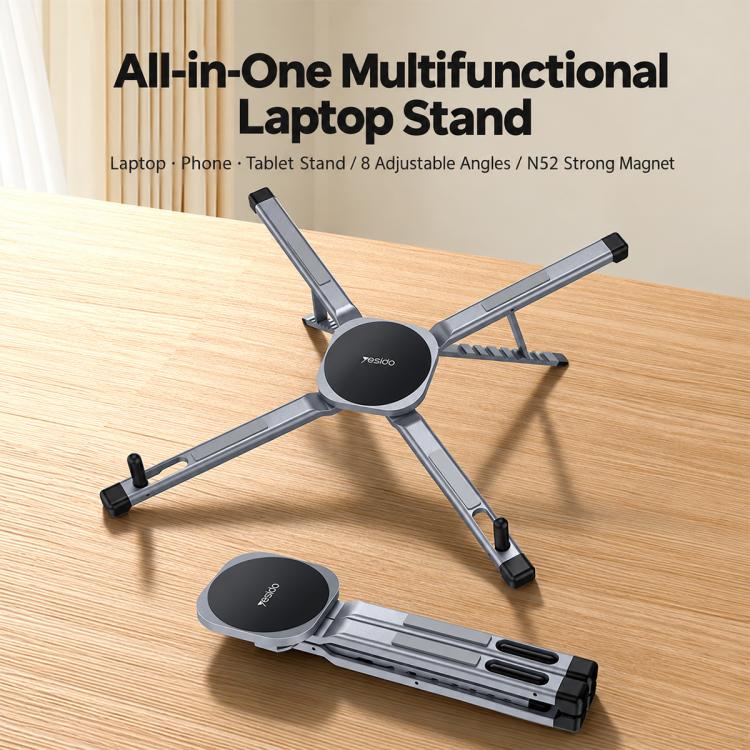 Yesido LP12 3 in 1 Phone / Laptop / Tablet Magnetic Holder, LP12
