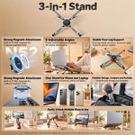 Yesido LP12 3 in 1 Phone / Laptop / Tablet Magnetic Holder, LP12