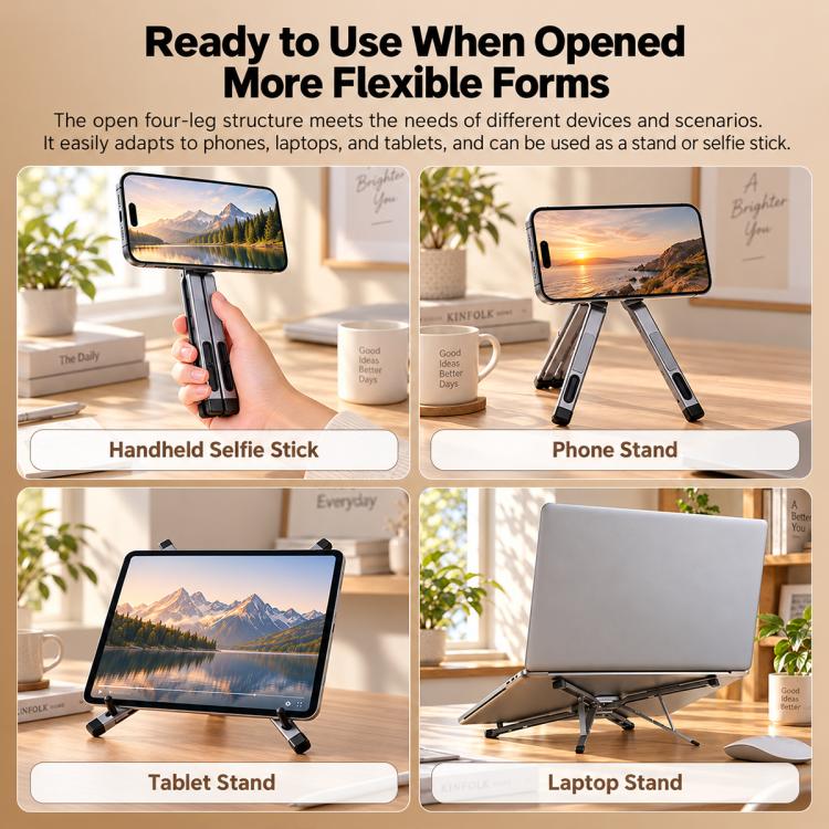 Yesido LP12 3 in 1 Phone / Laptop / Tablet Magnetic Holder, LP12