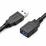 HDMI USB 3.0 Male to Female Extension Data Cable, 1m, 1.5m, 1.8m, 0.3m, 0.5m, 3m, 5m