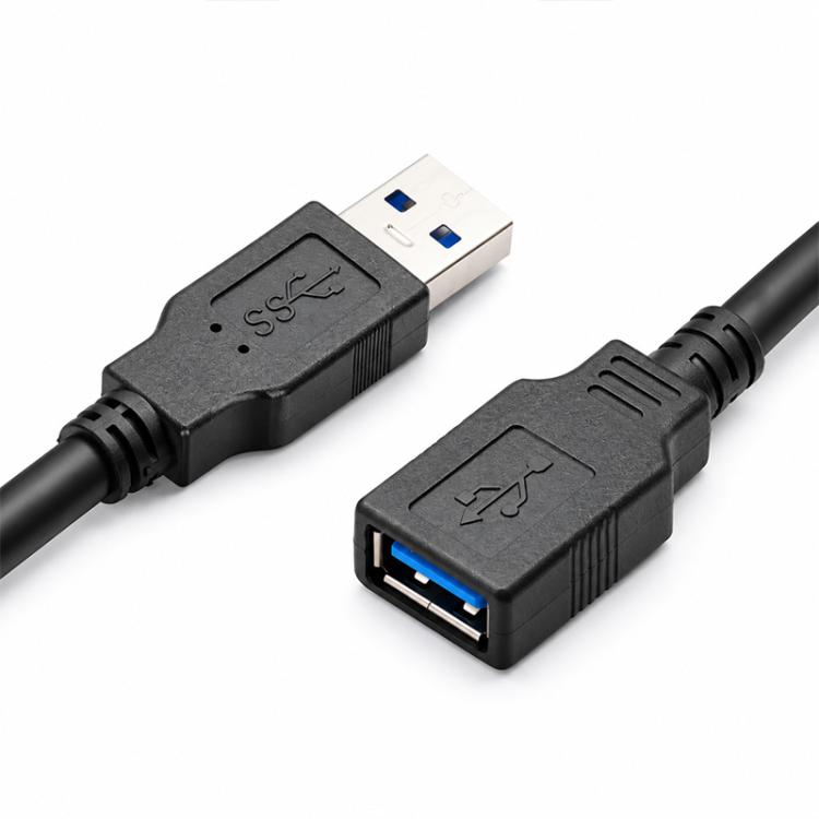 HDMI USB 3.0 Male to Female Extension Data Cable, 1m, 1.5m, 1.8m, 0.3m, 0.5m, 3m, 5m
