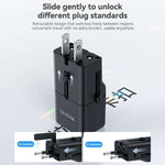 Adattatore da viaggio universale Yesido MC48 2500 W - immagine 5