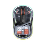 Yesido KB71 RGB Ambient Light Tri-Mode Transparent Wireless Mouse