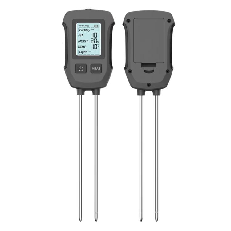 Tester per terreno 5 in 1 con display digitale e doppia sonda - immagine 2