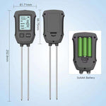 Tester per terreno 5 in 1 con display digitale e doppia sonda - immagine 11