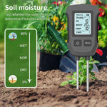 Tester per terreno 5 in 1 con display digitale e doppia sonda - immagine 5