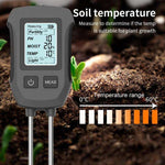 Tester per terreno 5 in 1 con display digitale e doppia sonda - immagine 6