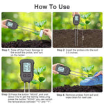 Tester per terreno 5 in 1 con display digitale e doppia sonda - immagine 8