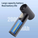 Ventilatore portatile DQ255 80.000 RPM con batteria da 2000 mAh - immagine 5