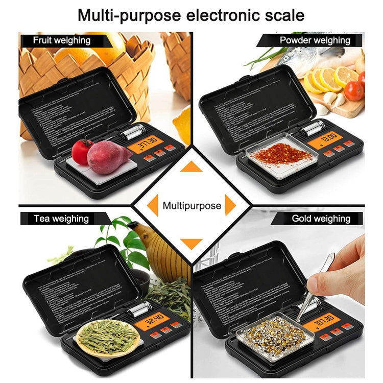Mini bilancia elettronica portatile precisione 200g 0,01g