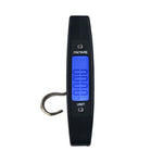Bilancia digitale portatile con gancio per bagagli 50 kg