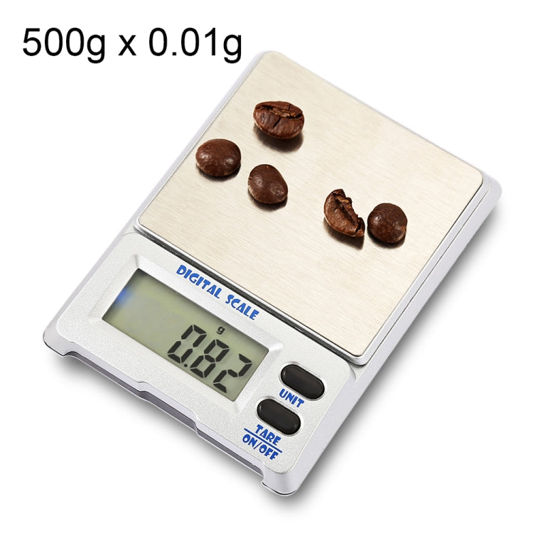 Bilancia digitale per gioielli 500g precisione 0,01g LCD
