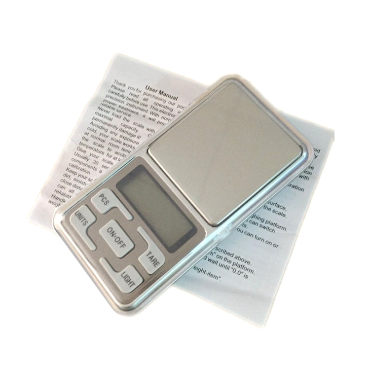 Mini bilancia digitale portatile 500g precisione 0,1g