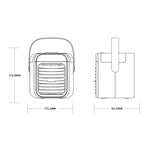 Umidificatore portatile con ventola e rifornimento acqua BD-F26