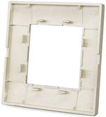Placca in tecnopolimero 2 posti color sabbia compatibile Vimar Plana 6970597463103 6002-11 EL001