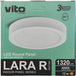 Pannello LED da parete 12W 1320lm 4000K luce naturale 6970233831082 2027360 EL023