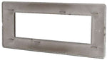 Placca 7 posti in tecnopolimero color bronzo compatibile Matix 6970311027499 M8007-09 EL1034