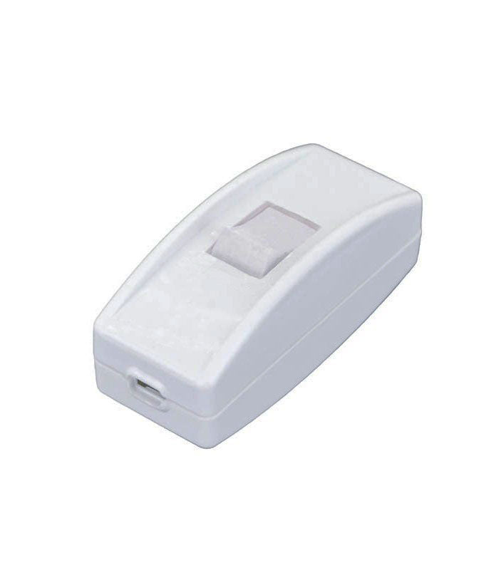 Interruttore in linea bianco 3A 750W Vito 8698553611167 8006620 EL136