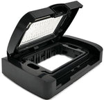 Placca idrobox IP55 3P nera compatibile Matix S5003N 0793541335037 EL2108