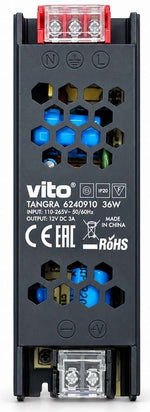 Alimentatore slim VITO TANGRA 36W 12V DC 3A IP20