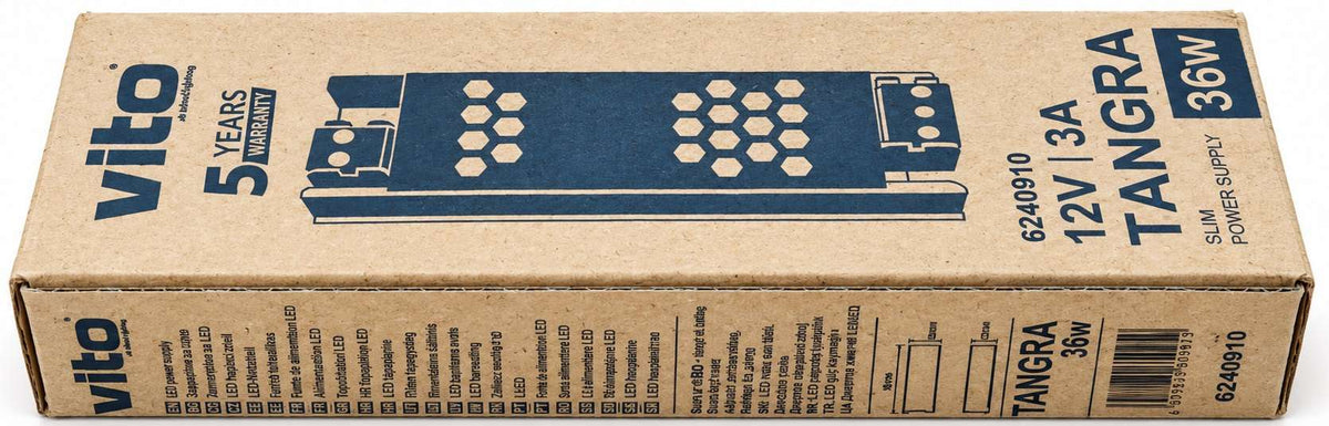 Alimentatore slim VITO TANGRA 36W 12V DC 3A IP20 - immagine 2