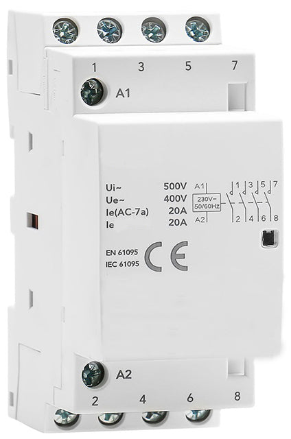 Contattore modulare 4 poli 20A 8053323556091 FCM2-20 EL1551