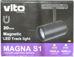 Faretto LED magnetico per illuminazione da binario 20W 1640Lm 4000K luce naturale 6972538045263 2102150 EL1753