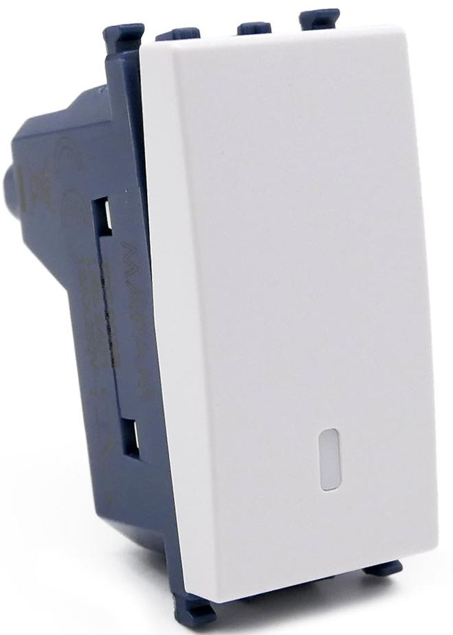 Deviatore unipolare bianco compatibile Vimar Arké 0793541339950 TOT903B EL195