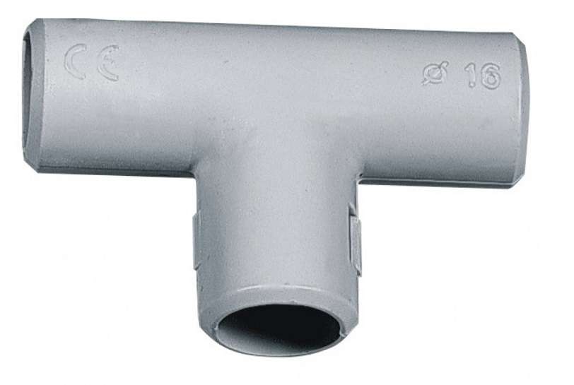 Derivazione a T ispezionabile diametro 20mm Elmark