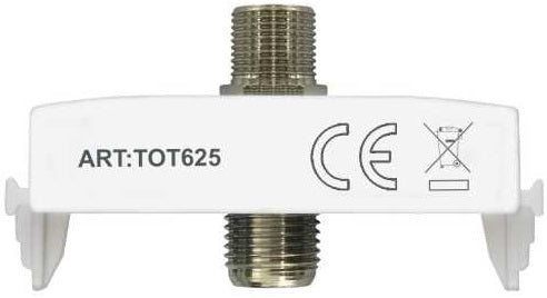 Presa satellitare Bianco compatibile Vimar 6970597462397 697059746239 625B EL2025