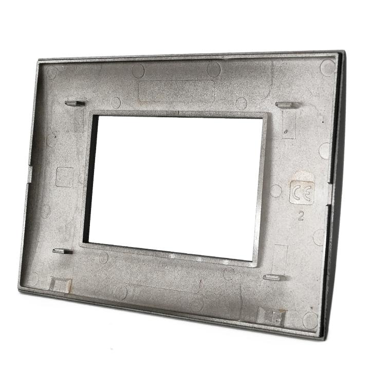 Placca 3 posti nero compatibile Living International 6970597468566 1003-2 3P BTicino Living International EL2097