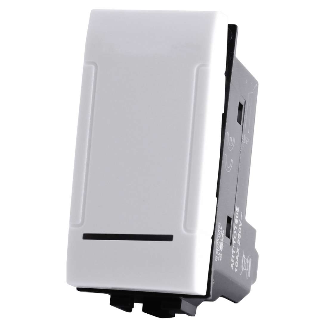 Deviatore 1 Modulo 16A 250V compatibile Bticino Living International