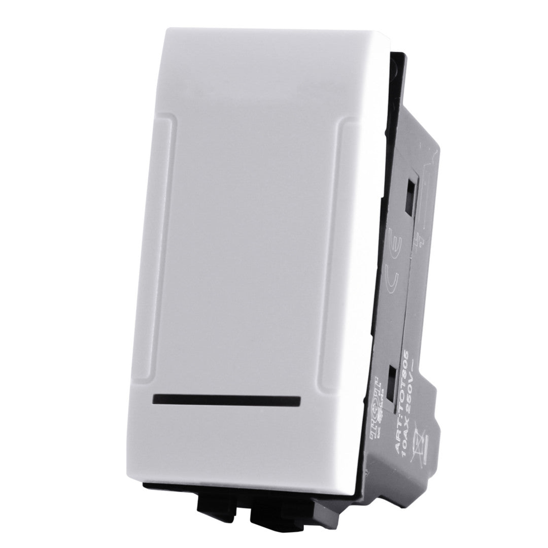 Interruttore unipolare compatibile Living International 16 A 250 V