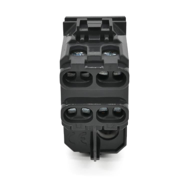 Interruttore bipolare 16A-250V nero compatibile Living International 6970597461253 802N/Int-Lgt  EL2132