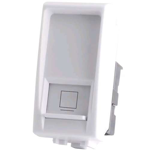 Presa di rete RJ45 bianca compatibile Living International