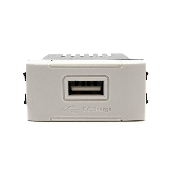 Alimentatore presa USB 5V 2A bianco compatibile Living International 6970597462885 829B/Int-Lgt EL2202