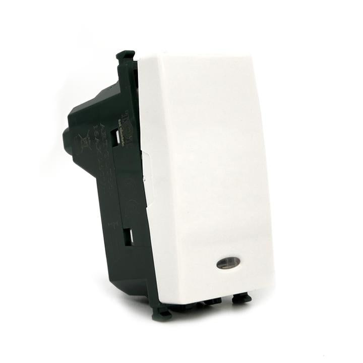 Interruttore con spia luminosa compatibile Vimar Plana modello 661B