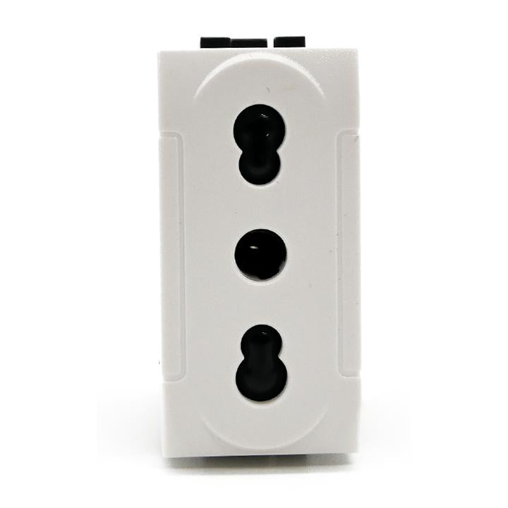 Presa bivalente 10-16A 250V compatibile Living International 6970597466326 818B/Int-Lgt Compatibile Living International EL2230