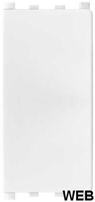 Falso polo bianco compatibile serie Bticino Living International