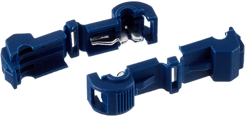 Morsetto di collegamento per filo a T blu 100pz Fato